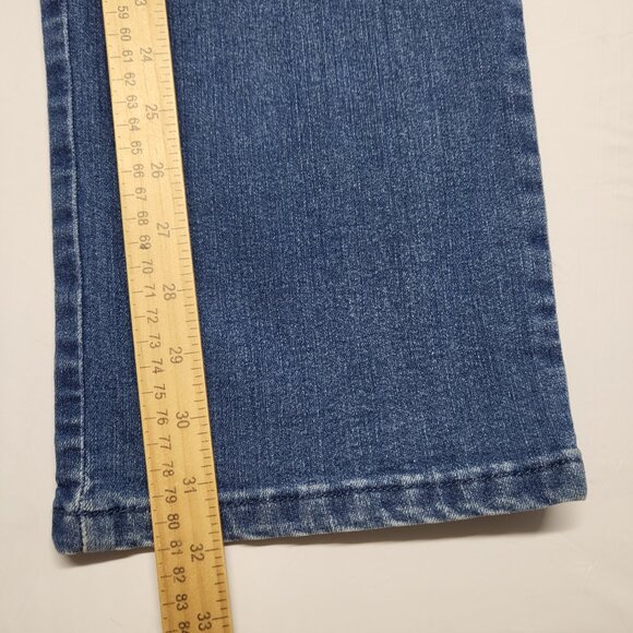 Gloria Vanderbilt Amanda Jeans Womens 16 Long High Rise Straight Leg 36 X 32 - Picture 14 of 16